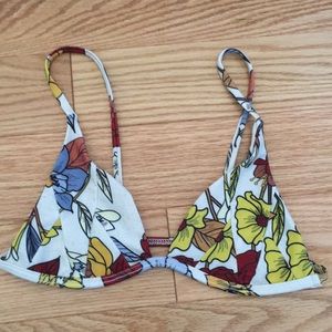 Stone Fox Swim Isla top - Wildflower